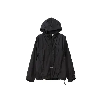 Champion Single-Layer Windbreaker Jacket Japan Version Women's Black