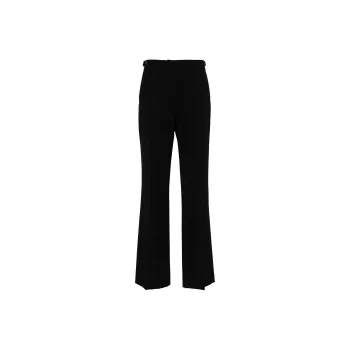 THE ROW Jesse Straight Leg Tailored Cut Pants