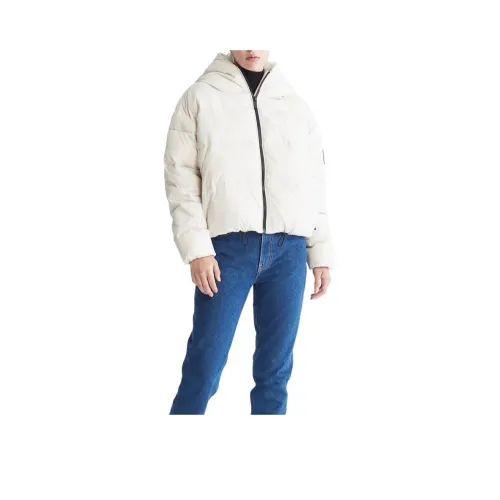 calvin MOB KLEIN Puffer Jacket Women's White
