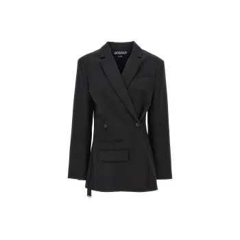 Jacquemus Crossover Double Breasted Blazer