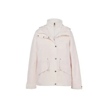 THE NORTH FACE City Outdoor Collection FW22 Water Resistant Windproof Breathable Windbreaker Jacket Women's Ecru