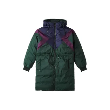 LACOSTE Down Jacket Women's Dark Green/Navy Blue