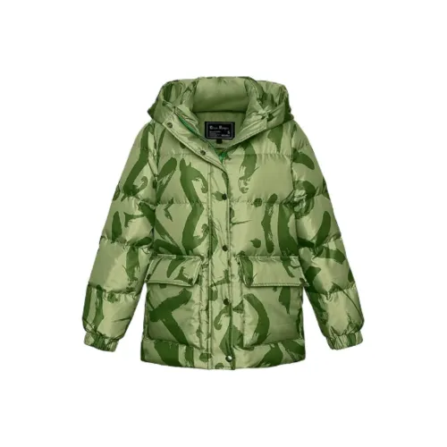 DIFFIE RIEGER Down Jacket Women's Matcha Green