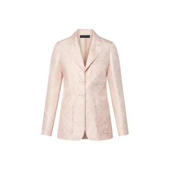 LOUIS VUITTON Mahina Monogram Preppy Blazer