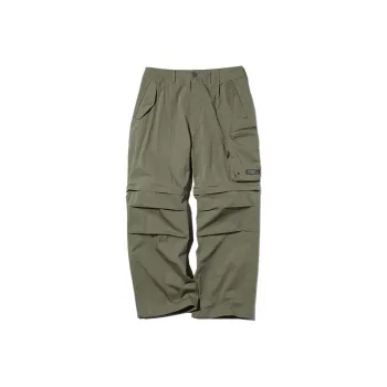 GU Cargo Pants Unisex Olive Green