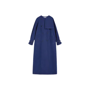 MaxMara Calao Canvas Trench Coat