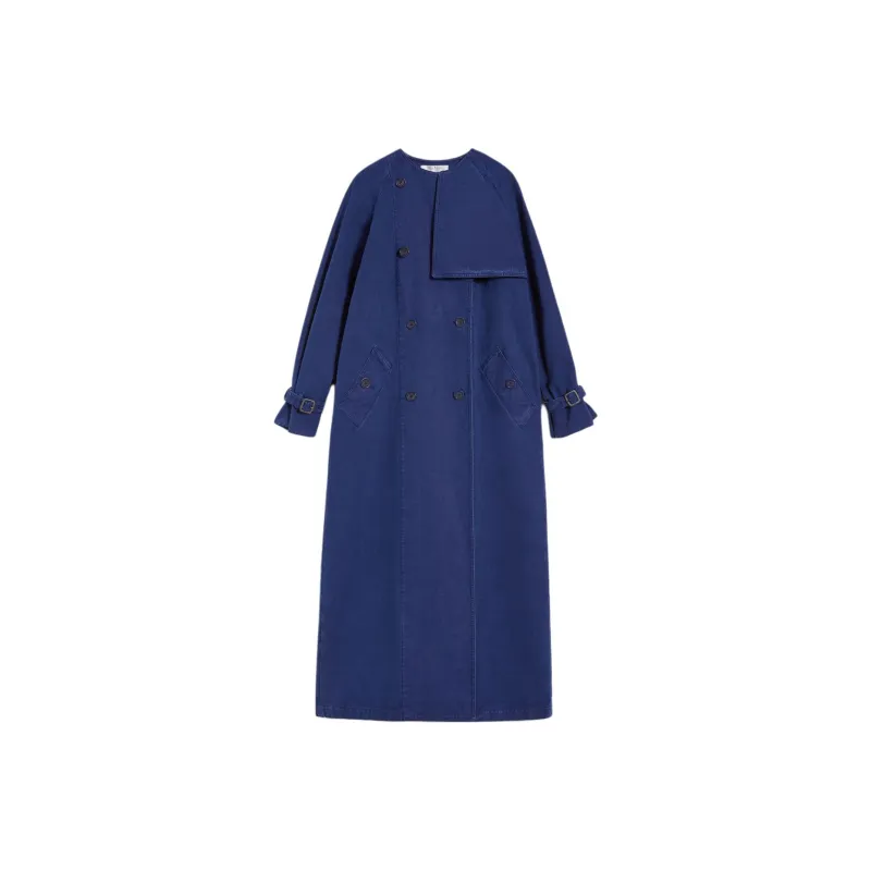 MaxMara Calao Canvas Trench Coat-0