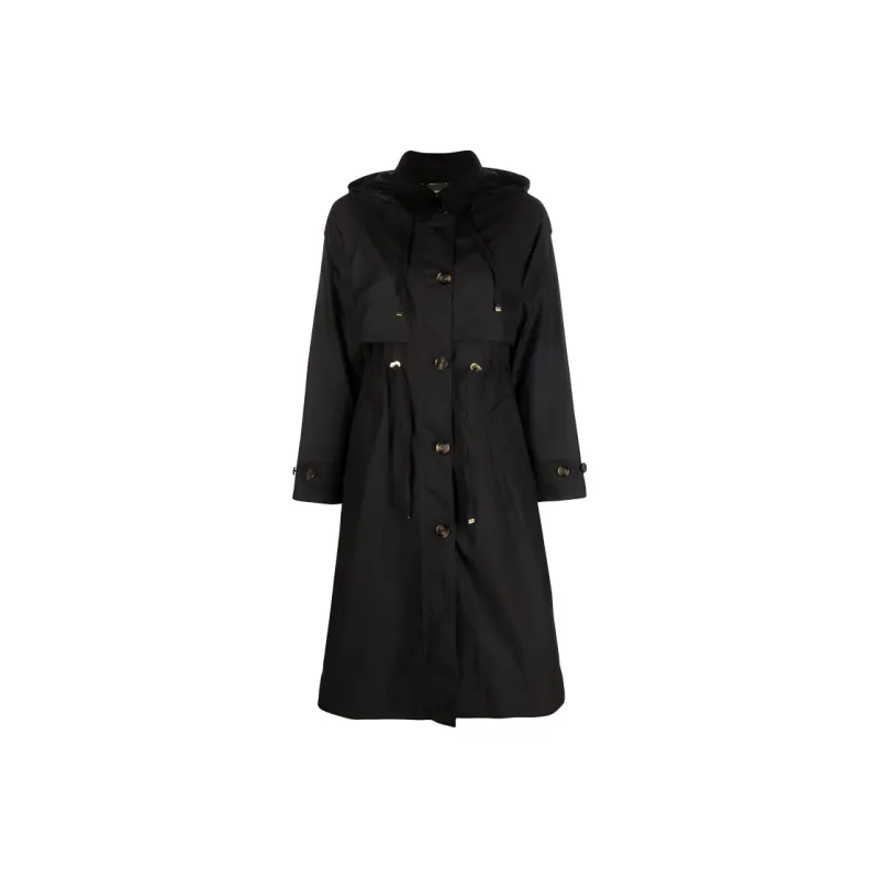 BARBOUR Trench Coats Women's Black-0