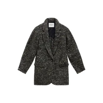 ISABEL MARANT ETOILE Hayden Flecked Jacket