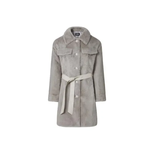 KARL LAGERFELD Coats Women's Gray