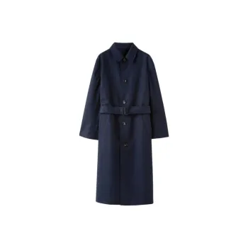 Loro Piana Coats Women's Dark Blue