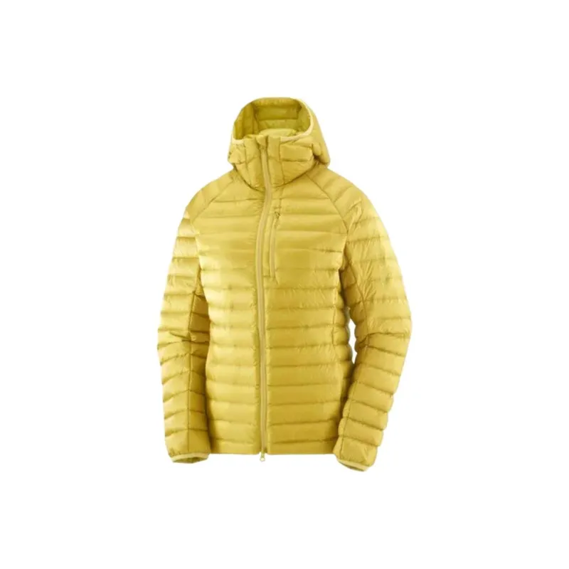 SALOMON Elixir MICRO DOWN Down Jacket Women's Aqua Celadon Green-0