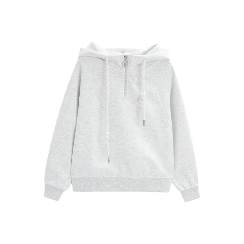 Love To Serve Sweatshirt Women's White Heather Gray-0