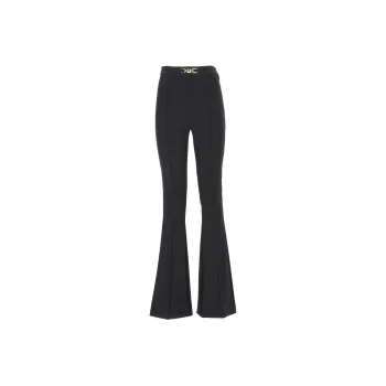 Elisabetta Franchi FW22 Casual Pants Women's Black