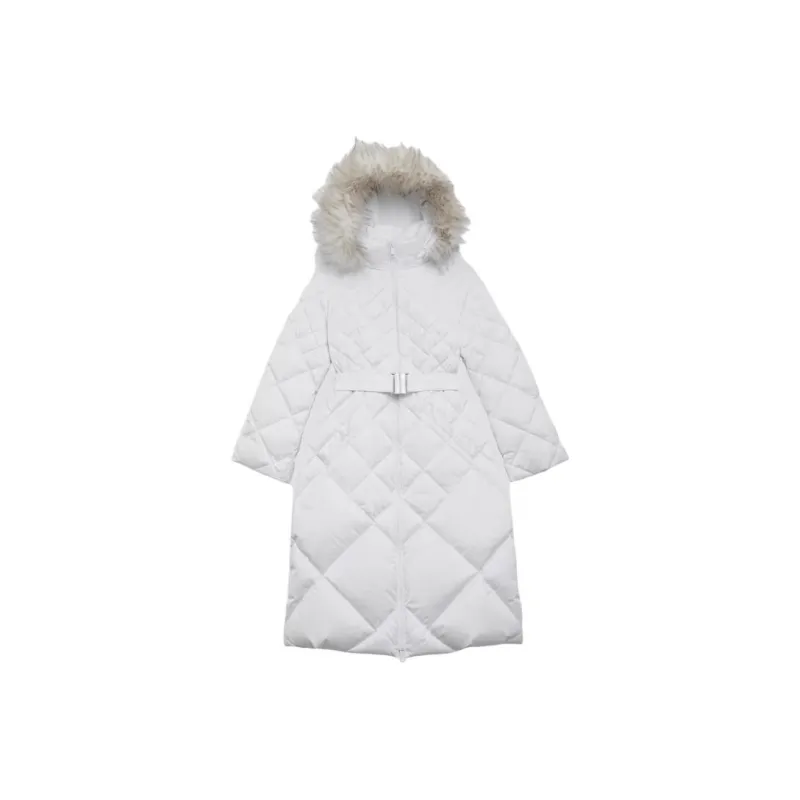 GUESS Eco Olga Long Down Jacket Down Jacket Women's White-0