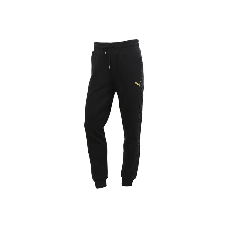 PUMA Metallic Nights Knitted Sweatpants Women's-0