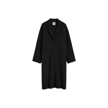 TOTEME Long Sleeved Straight Hem Coat