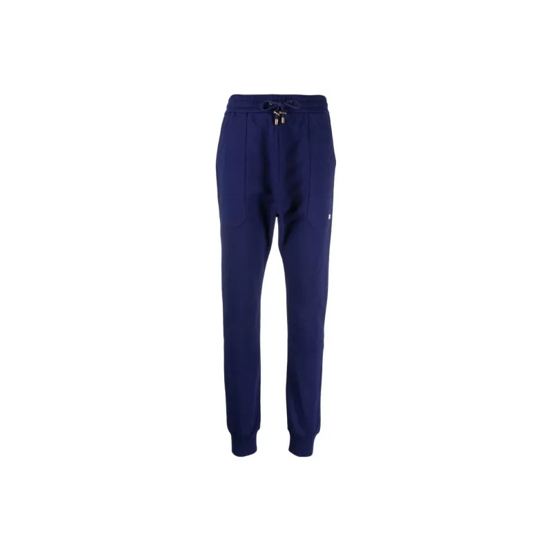 BALMAIN SS23 Casual Pants Women's Blue-0