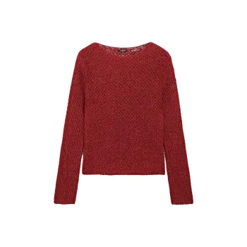 Massimo Dutti Knitwear Women's Dark Red
