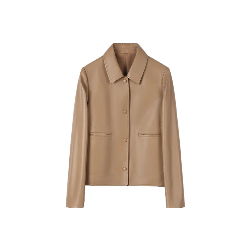 SINBOS Leather Jackets Women's-4