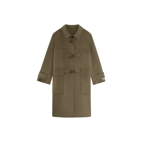 THE SEA LIFE Coat Women's Milk Tea Brown