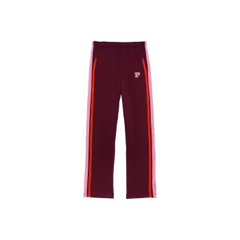Victoria's Secret PINK Ivy Fleece Straight-Leg Pants/Wild Rose Casual Pants Women's Wild Rose