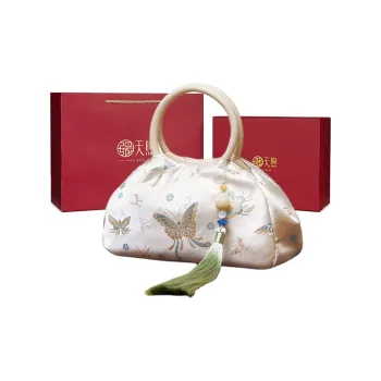 Pmsi Fabric Shoulder Bag, Crossbody Bag, Handbag Trumpets Women's Light Yellow