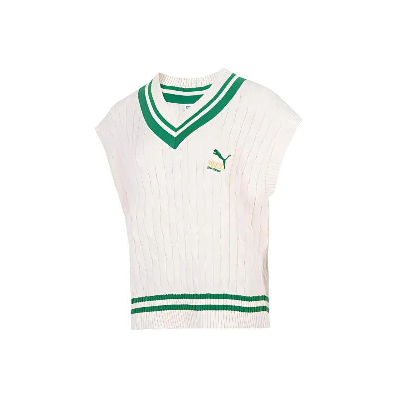 PUMA Vests Women's Ecru-0