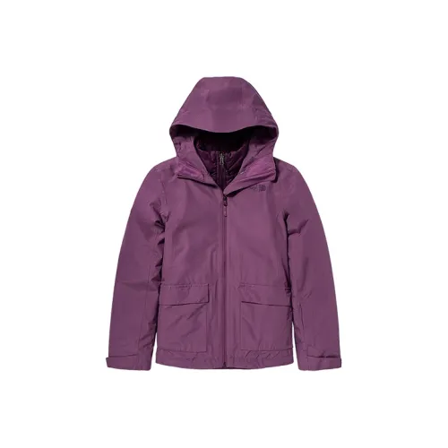 THE NORTH FACE City Outdoor Collection Waterproof And Windproof To Keep Warm Windbreaker Jacket Women's Purple