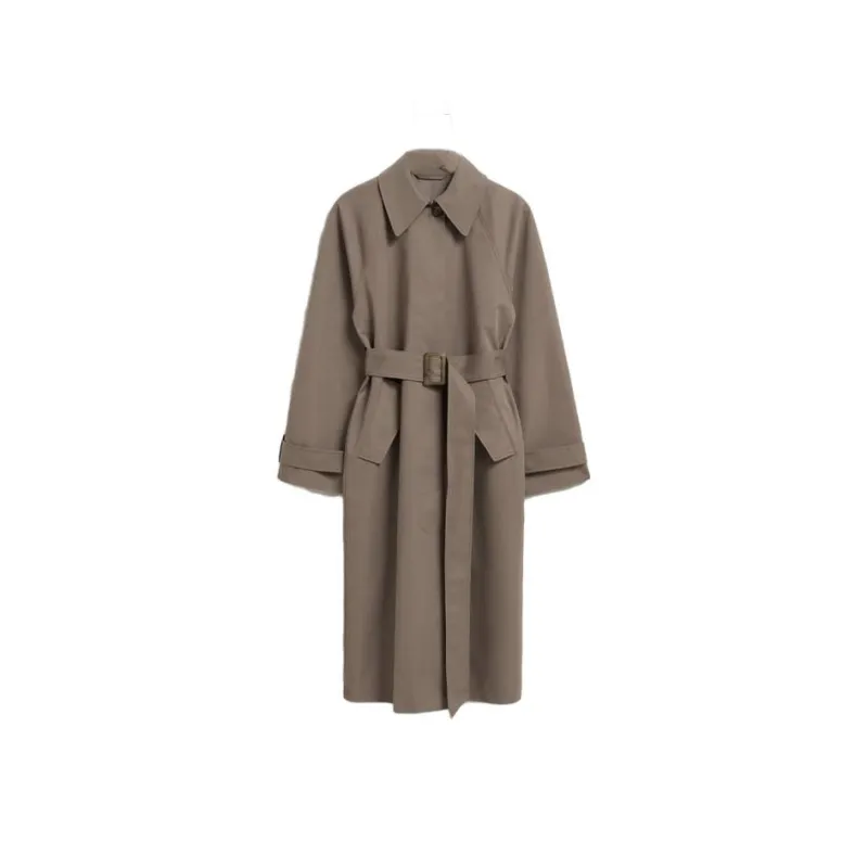 Other Stories Trench Coats Women's Oat Gray-0