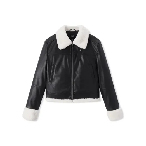 SEM/R Leather Jackets Women's