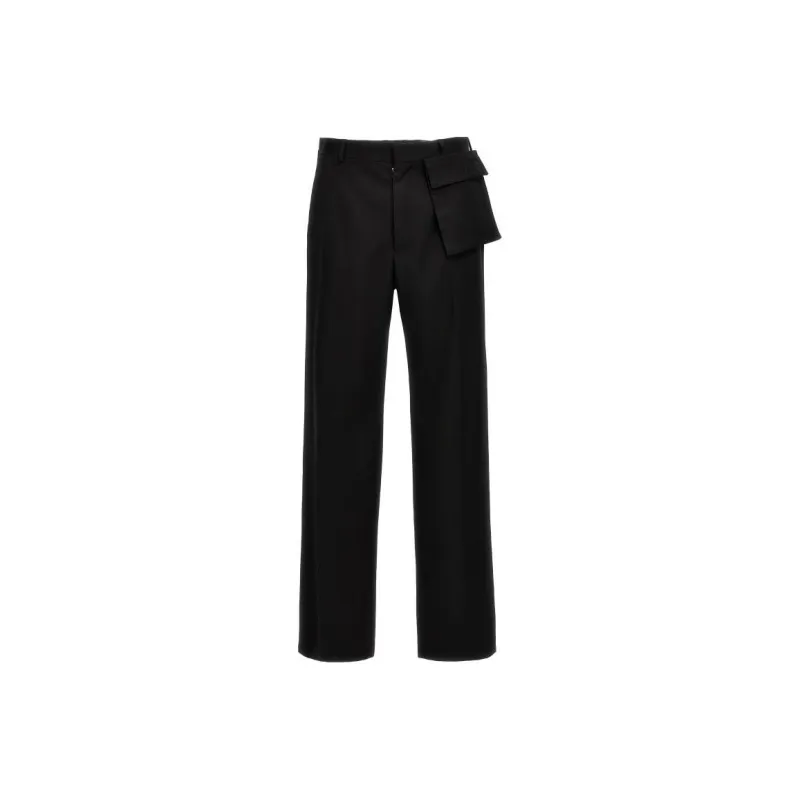 MM6 Maison Margiela Casual Pants Women's Black-0