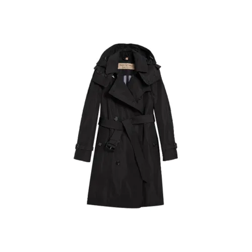 Burberry Women's Amberford Trench Coat Black
