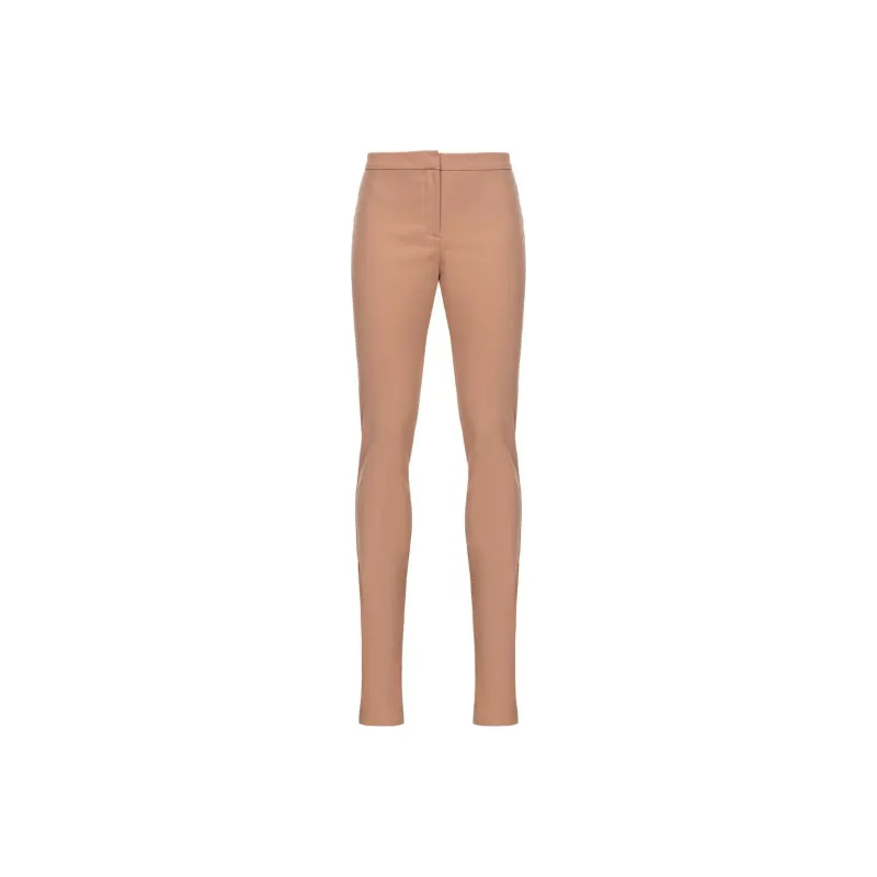 PINKO Skinny cut Ankle slits Trousers-0