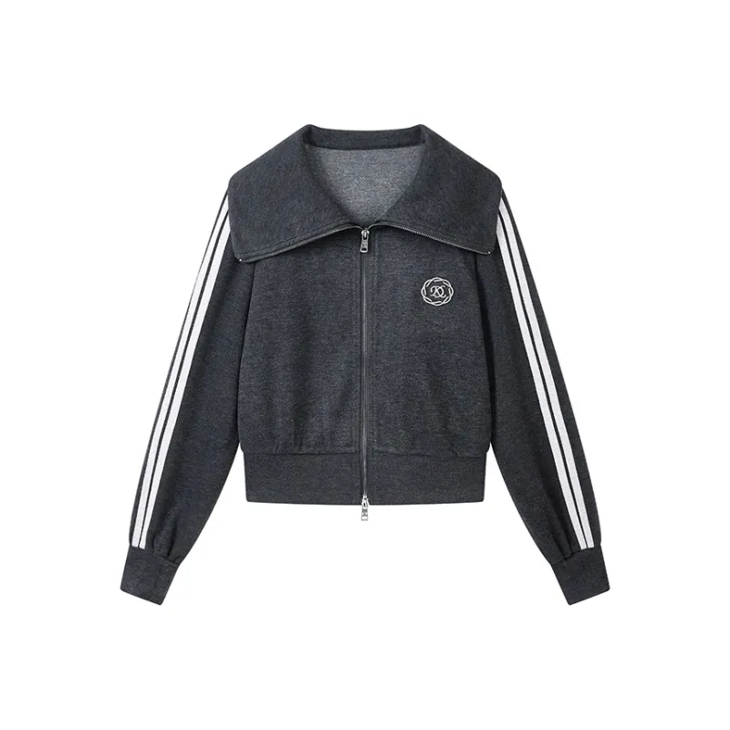 Yu Qianwen Cropped Coats Women's-2