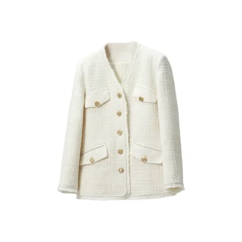 Shavani Cropped Coats Women's