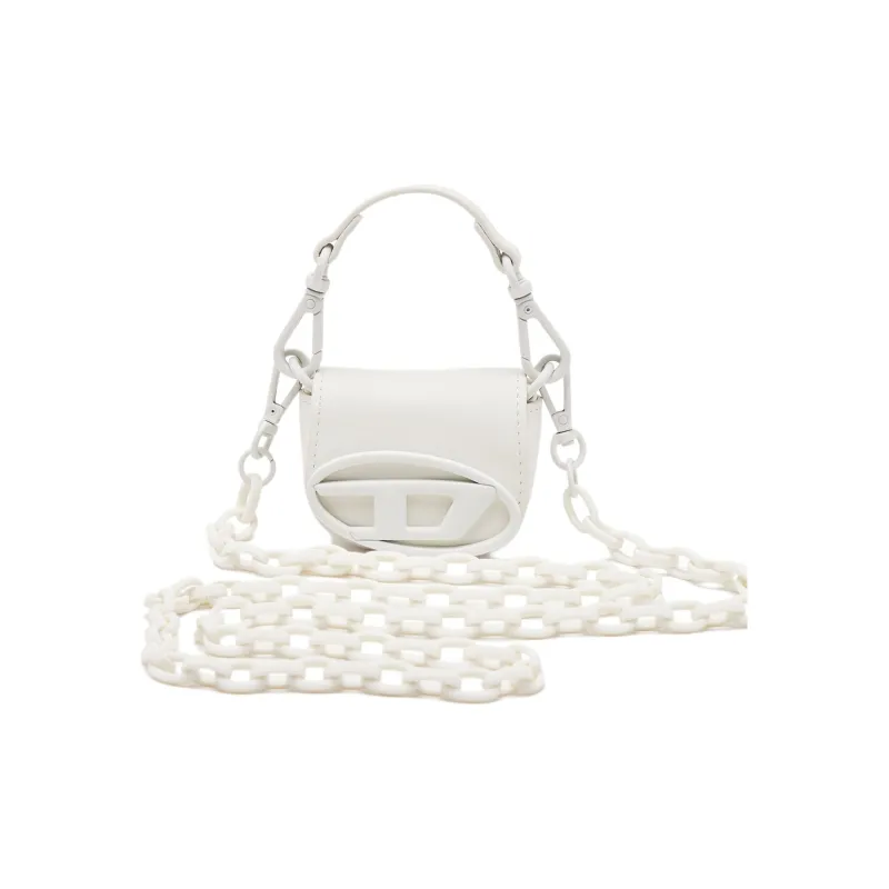 DIESEL Cow Leather Bag Accessory Mini Women's White-0