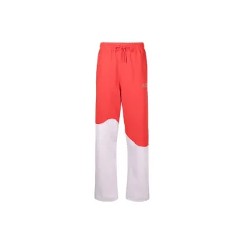 GANNI Knitted Sweatpants Women's Red