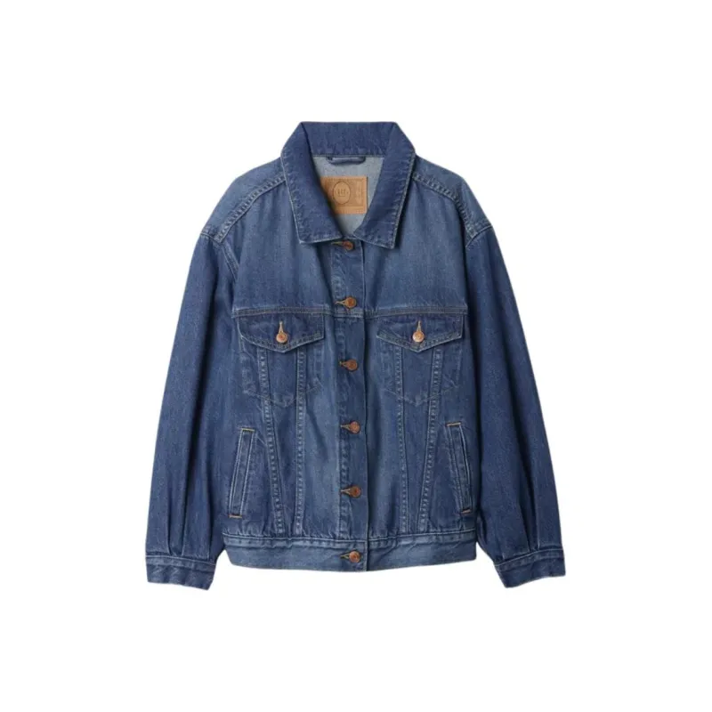 Doen X GAP DOEN Collaboration Series Denim Jackets Women's Blue-0
