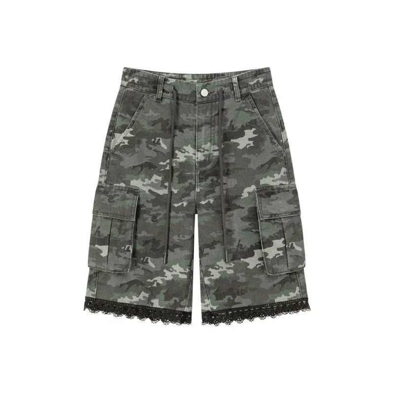 CHUU Casual Pants Women's Camouflage-0
