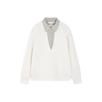 IHIMI Sweatshirts Women's Ecru