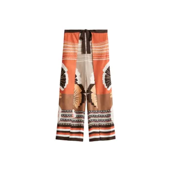MaxMara Graphic Print Beachwear Pants