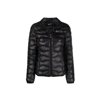 EMPORIO ARMANI EA7 Puffer Jacket Women's Black