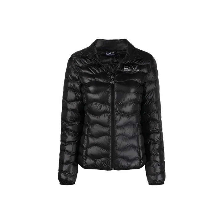 EMPORIO ARMANI EA7 Puffer Jacket Women's Black-0