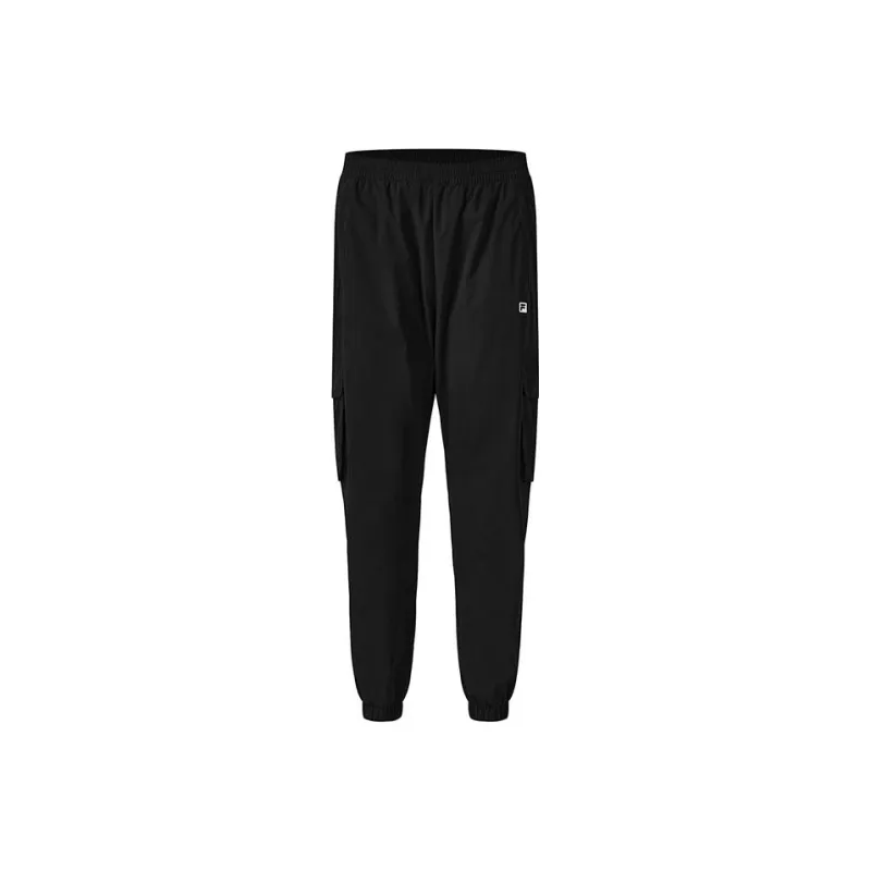 FILA Knitted Sweatpants Women's Black-0