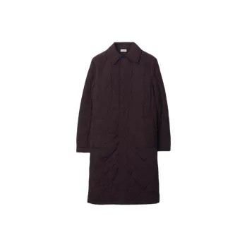 Burberry SS24 Puffer Jacket Women's Berry