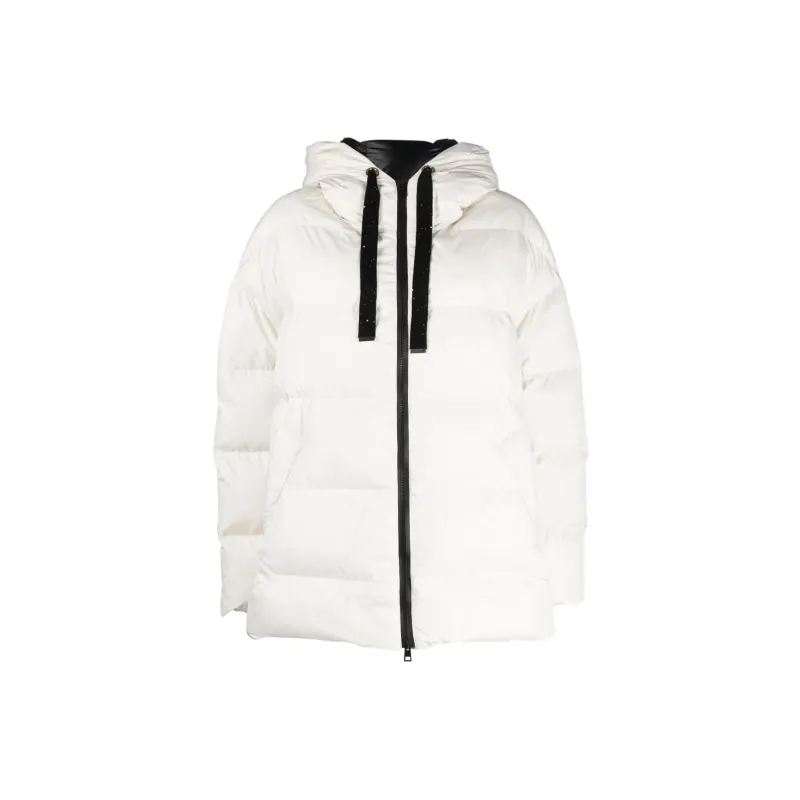 Lorena Antoniazzi Zip up Quilted Hooded Jacket-0
