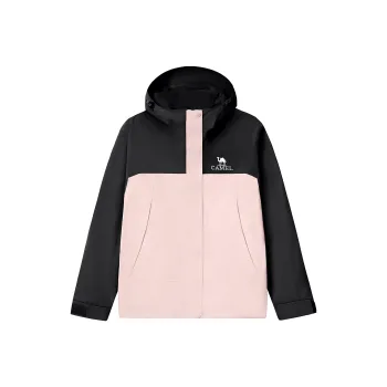 CAMEL All-weather Water-Resistant Windproof Breathable Warm Windbreaker Jacket Women's