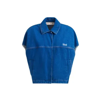 MARNI Sleeveless Denim Gilet