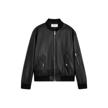 CELINE Zip Up Bomber Jacket